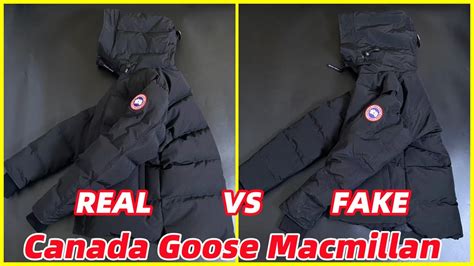 canada goose macmillan fake